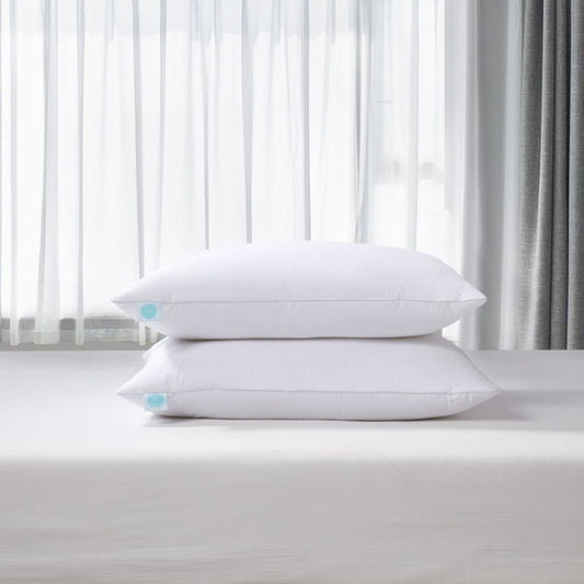 Feather/Down Medium Firm Pillows 2 Pack