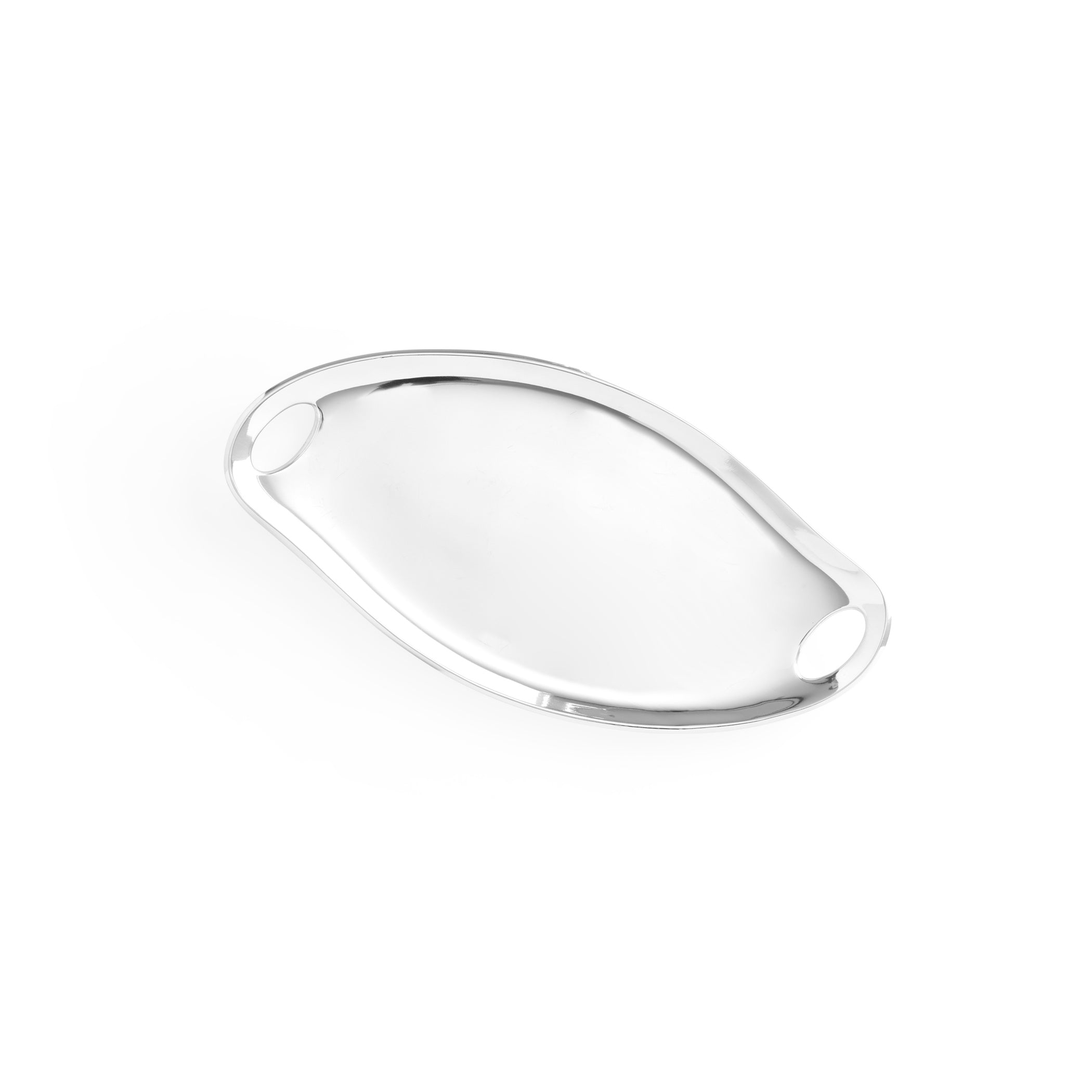  Nambe Portables Alloy Tray - Silver - Bonton