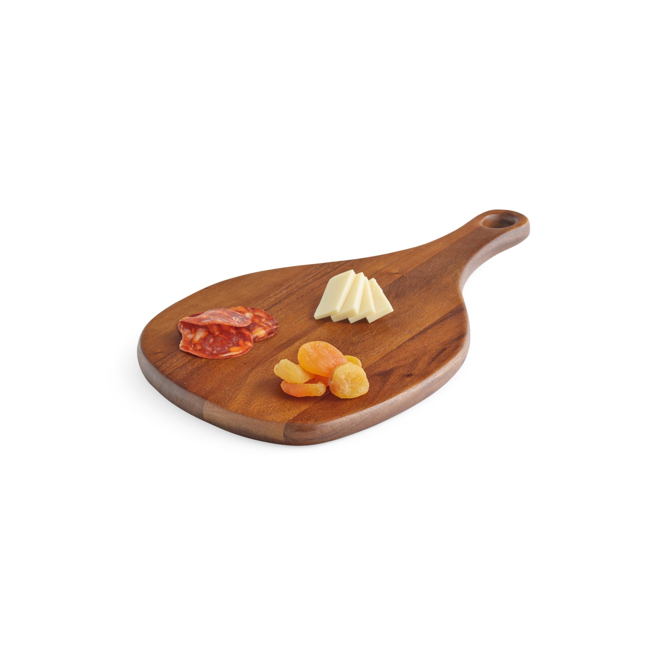  Nambe Wood Cutting Board Large - Brown Wood - Bonton