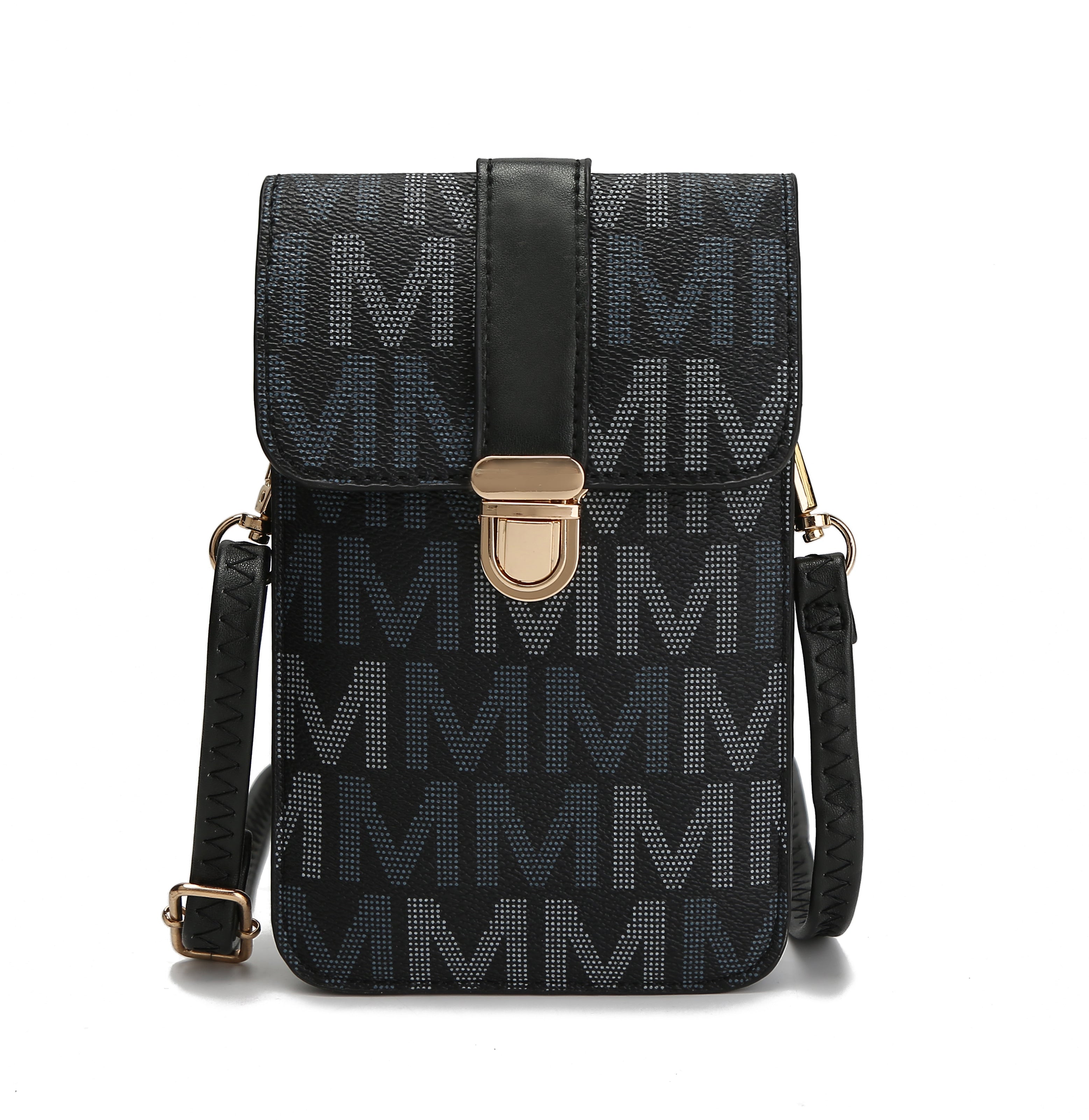  MKF Collection Lulu Phone Crossbody Bag - Black - Bonton