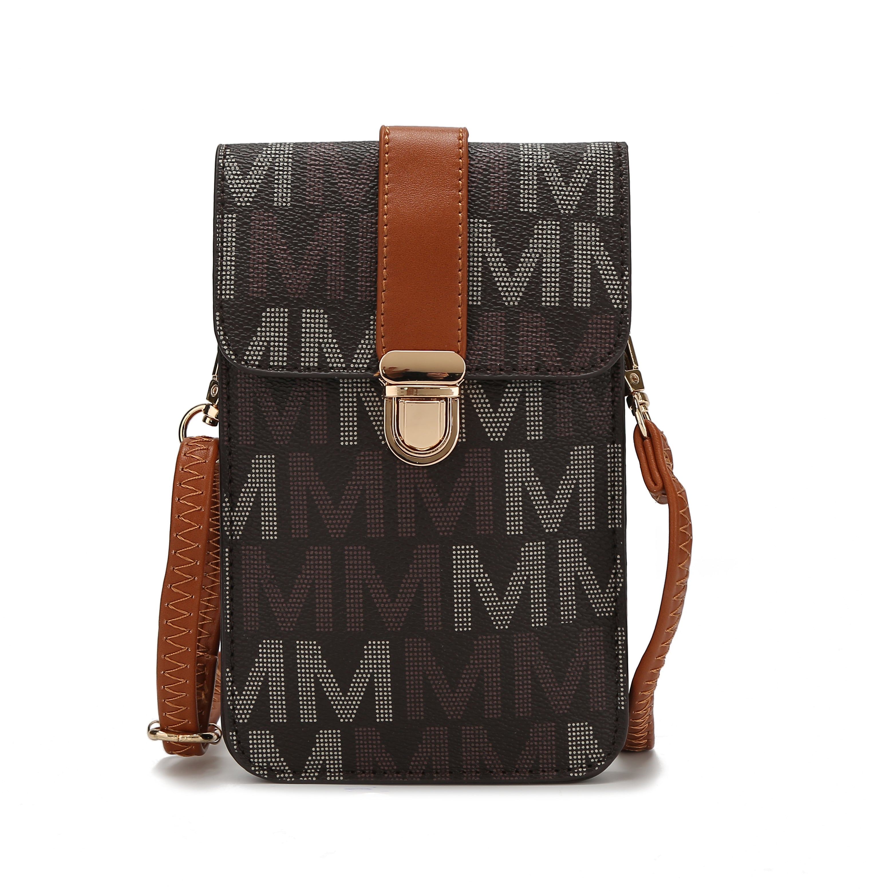  MKF Collection Lulu Phone Crossbody Bag - Black - Bonton