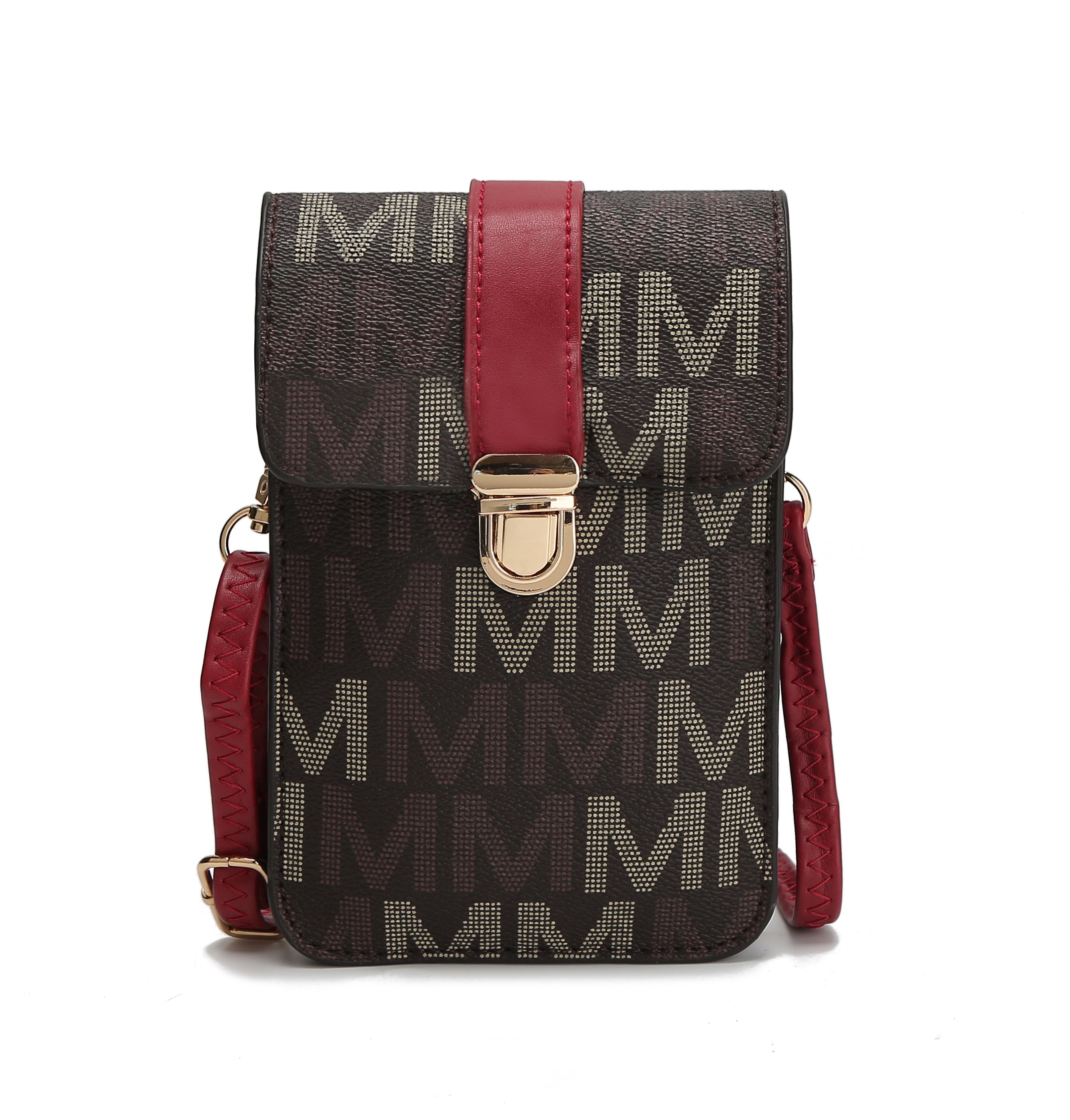  MKF Collection Lulu Phone Crossbody Bag - Black - Bonton
