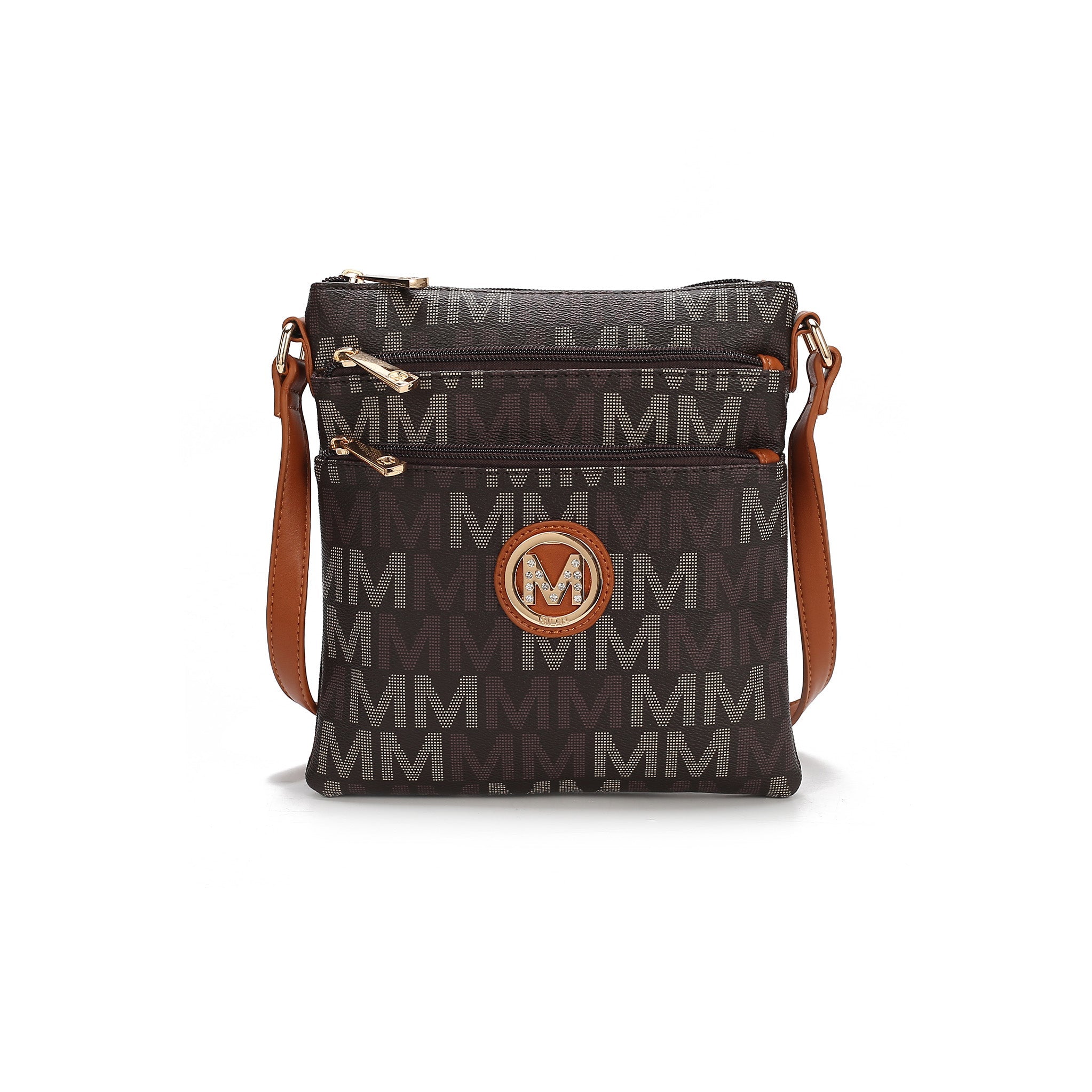  MKF Collection Lemuel  Signature Crossbody Bag - Red - Bonton