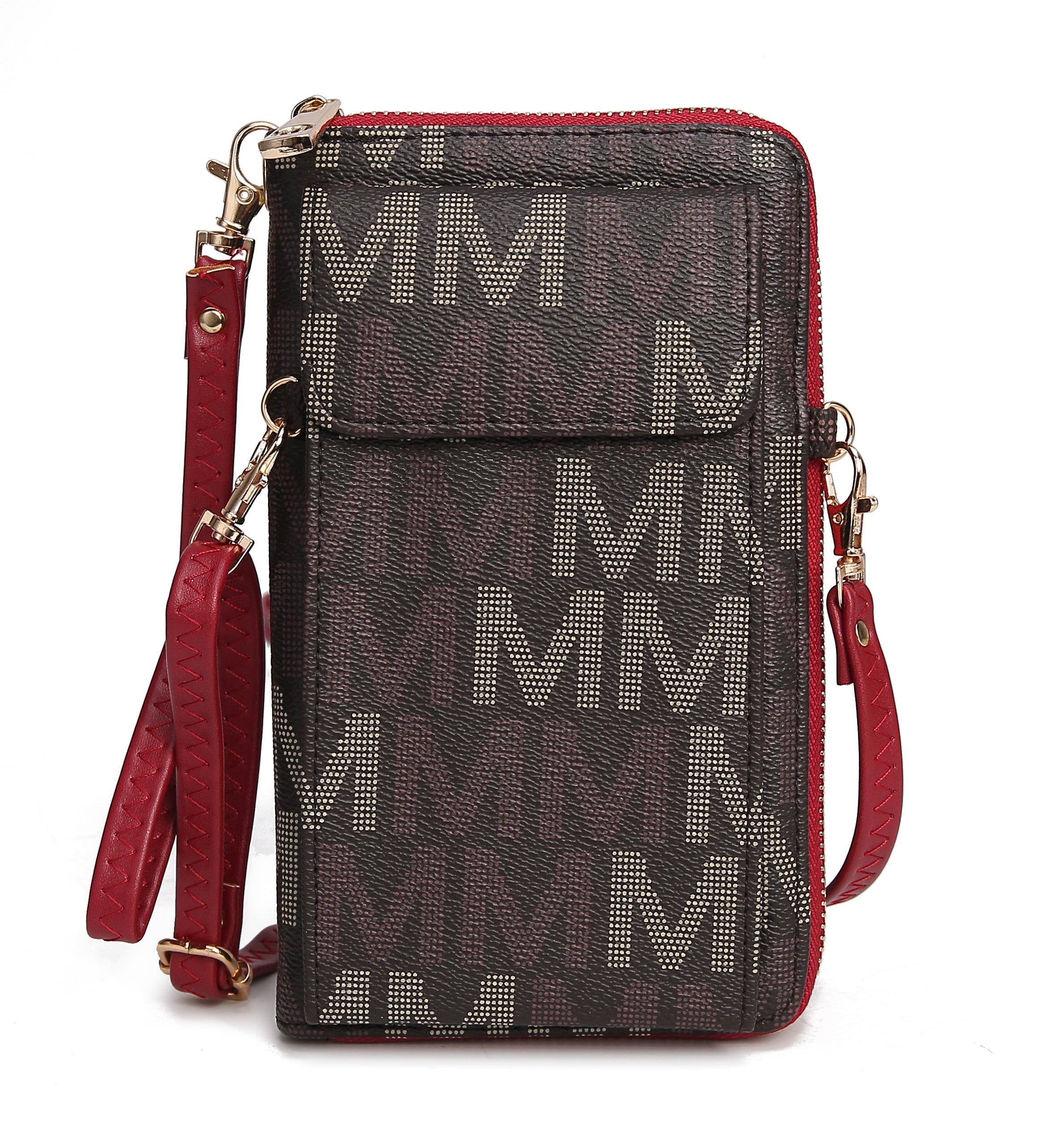  MKF Collection Cossetta Phone Crossbody - Red - Bonton