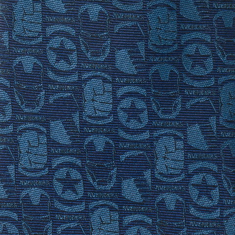 Avengers Blue Men's Tie