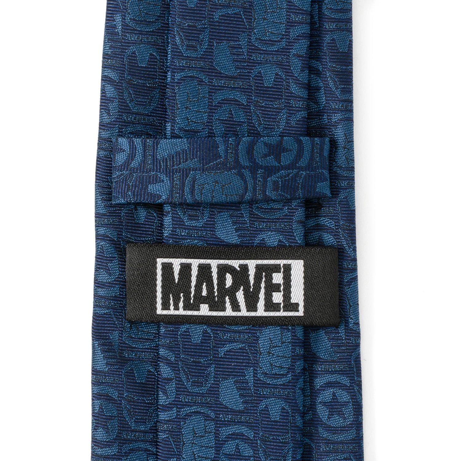  Cufflinks Avengers Blue Men's Tie - Default Title - Bonton