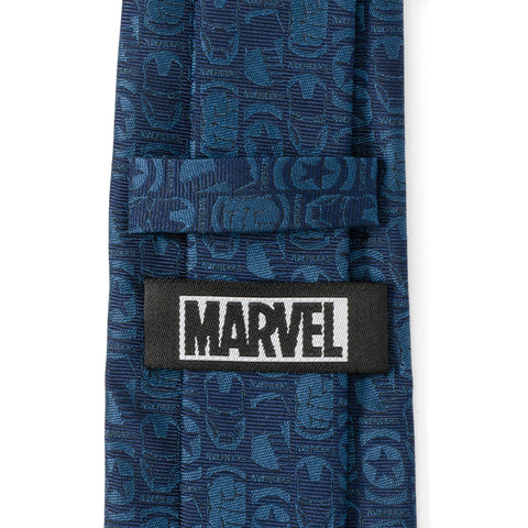 Avengers Blue Men's Tie
