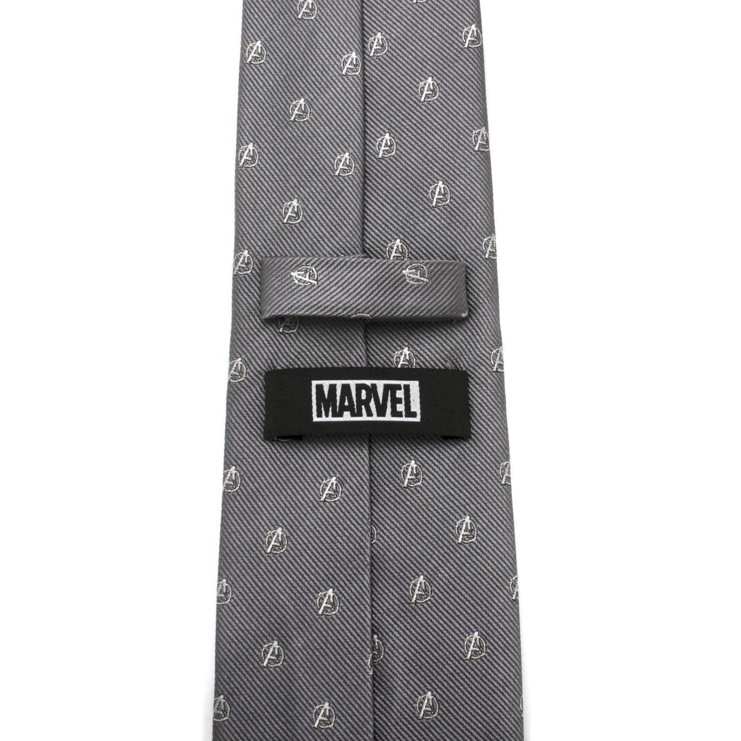  Cufflinks Avengers Gray Mens Tie - Default Title - Bonton