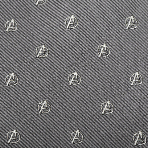 Avengers Gray Mens Tie