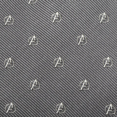 Avengers Gray Mens Tie