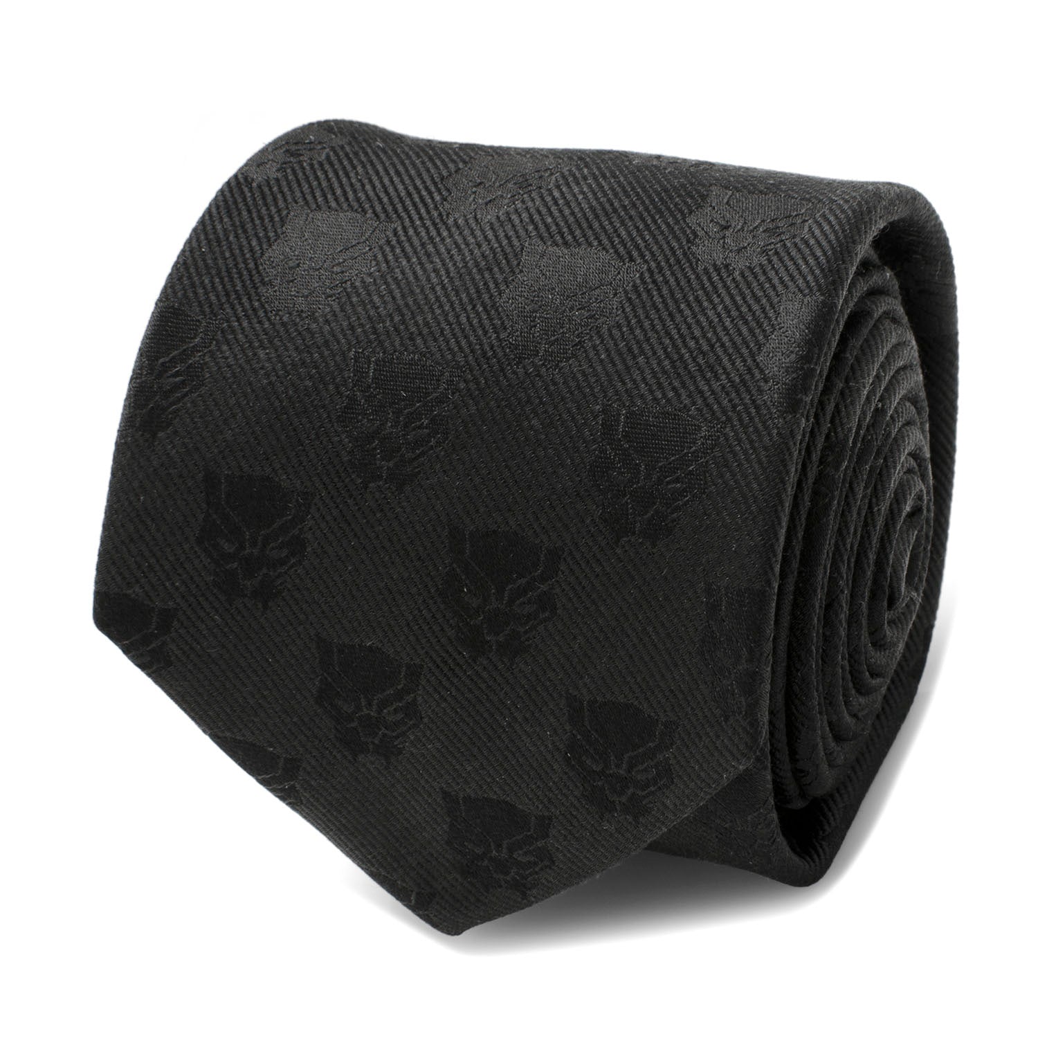  Cufflinks Black Panther Men's Tie - Default Title - Bonton