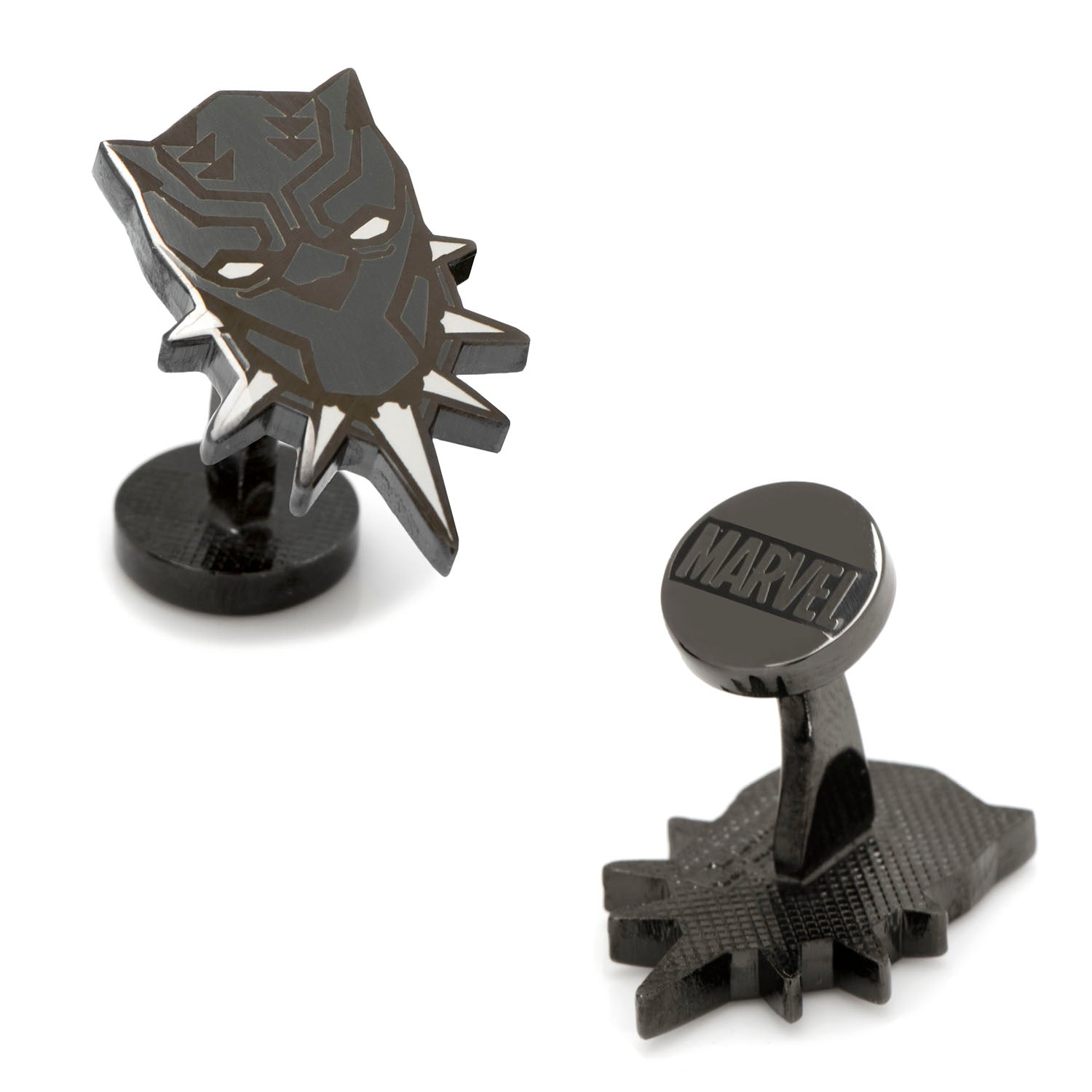  Cufflinks Black Panther Cufflinks - Default Title - Bonton