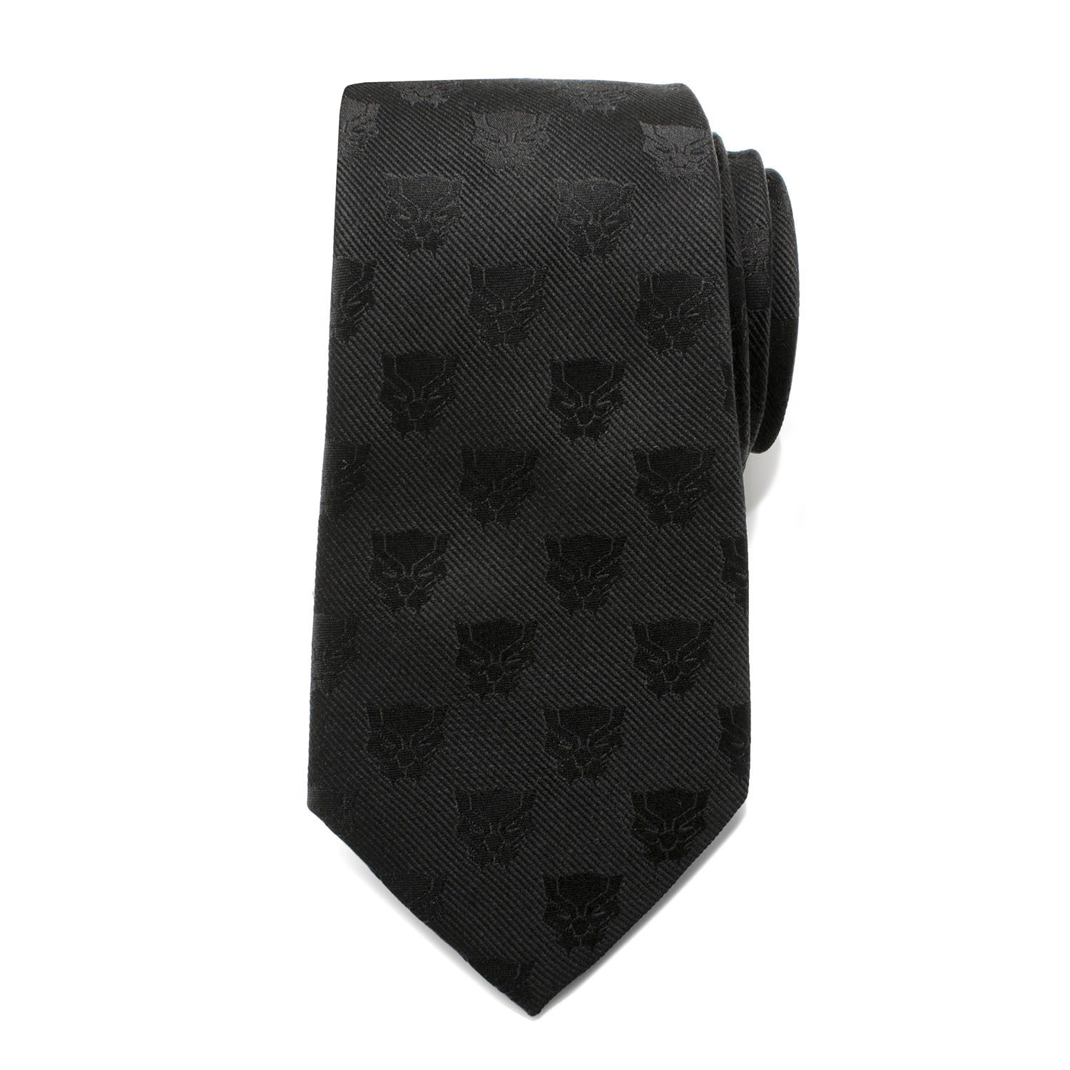  Cufflinks Black Panther 3 Piece Necktie Gift Set - Default Title - Bonton