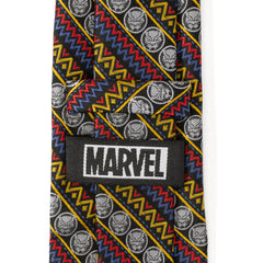 Black Panther Tribal Stripe Men's Tie