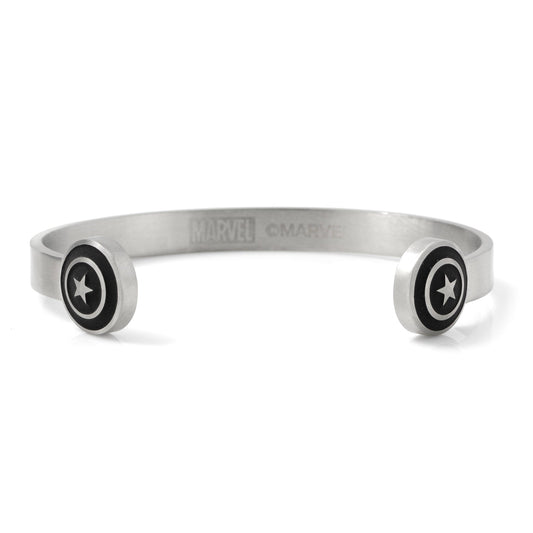 Captain America Stainless Steel Cuff Bracelet