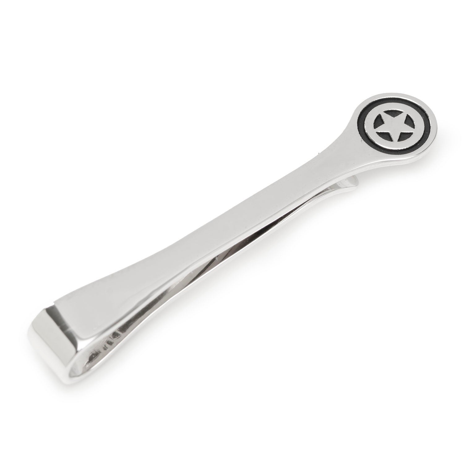  Cufflinks Captain America Sterling Silver Tie Bar - Default Title - Bonton