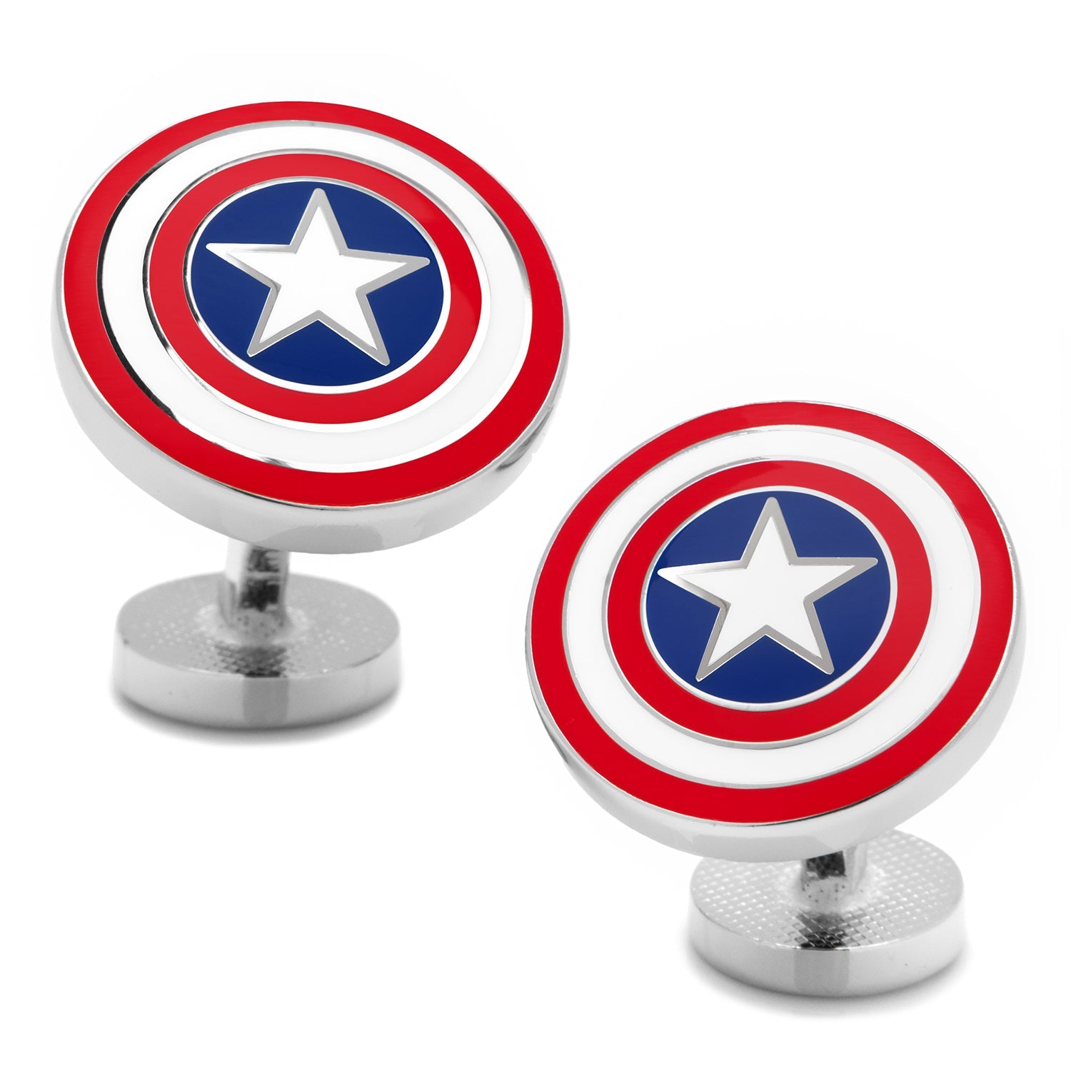  Cufflinks Captain America Favorites Necktie Gift Set - Default Title - Bonton