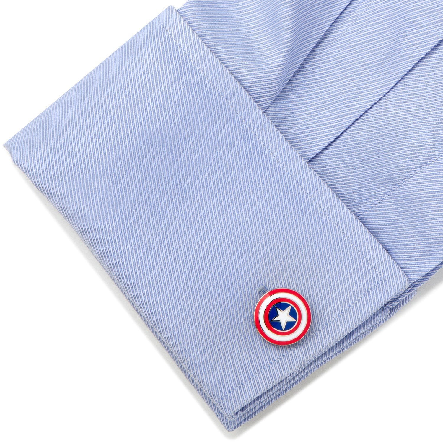  Cufflinks Captain America Favorites Necktie Gift Set - Default Title - Bonton