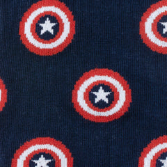 Captain America Navy Ankle Gift Set