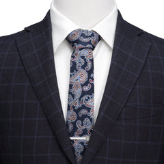 Captain America Paisley Men's Tie