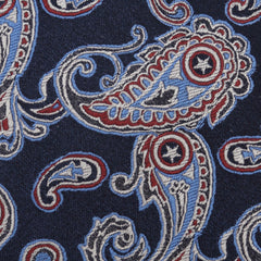 Captain America Paisley Men's Tie