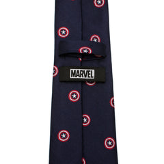 Captain America Navy Tie