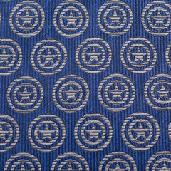 Captain America Shield Blue Men's Tie