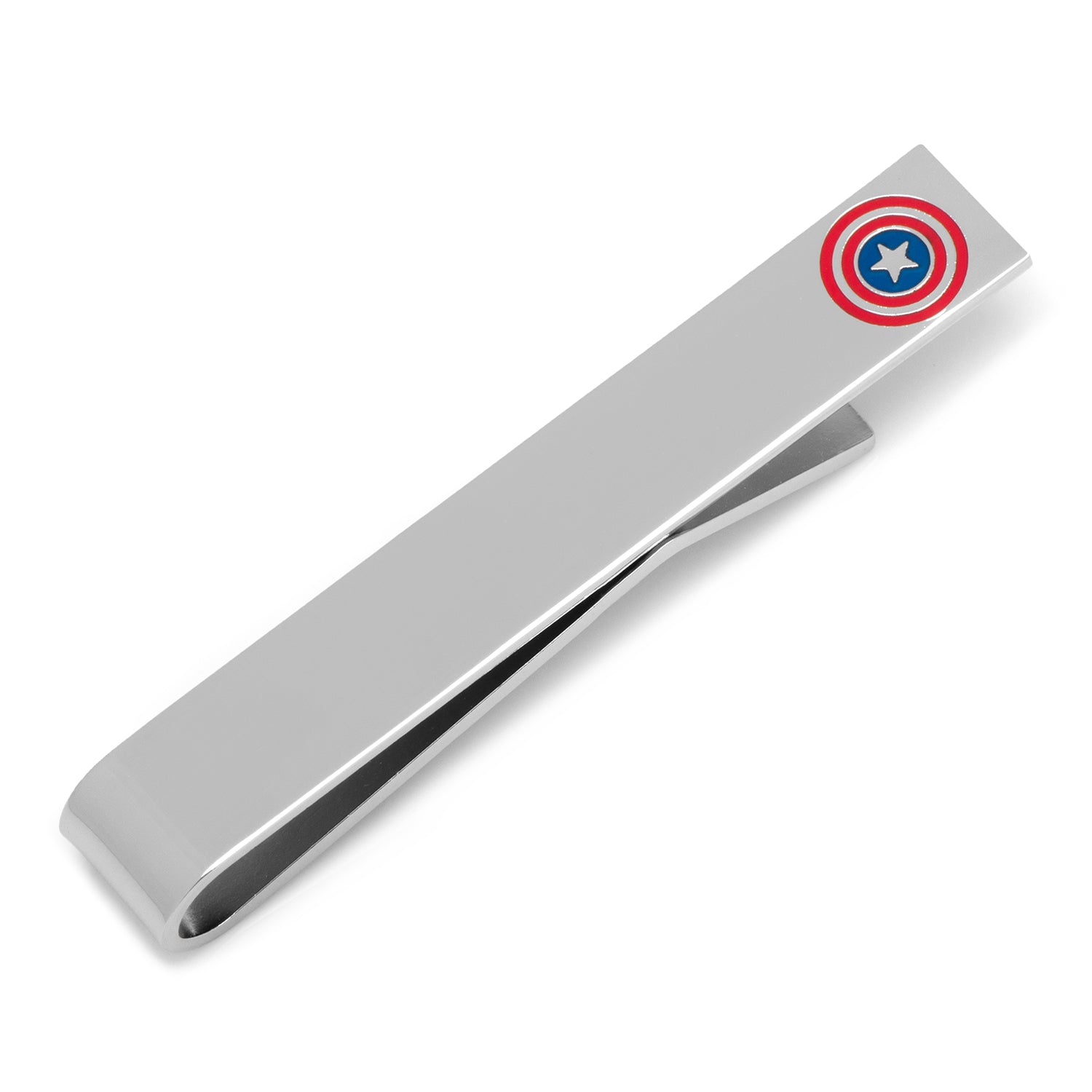  Cufflinks Captain America Shield Tie Bar - Default Title - Bonton