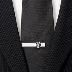 Captain America Silver Tie Bar