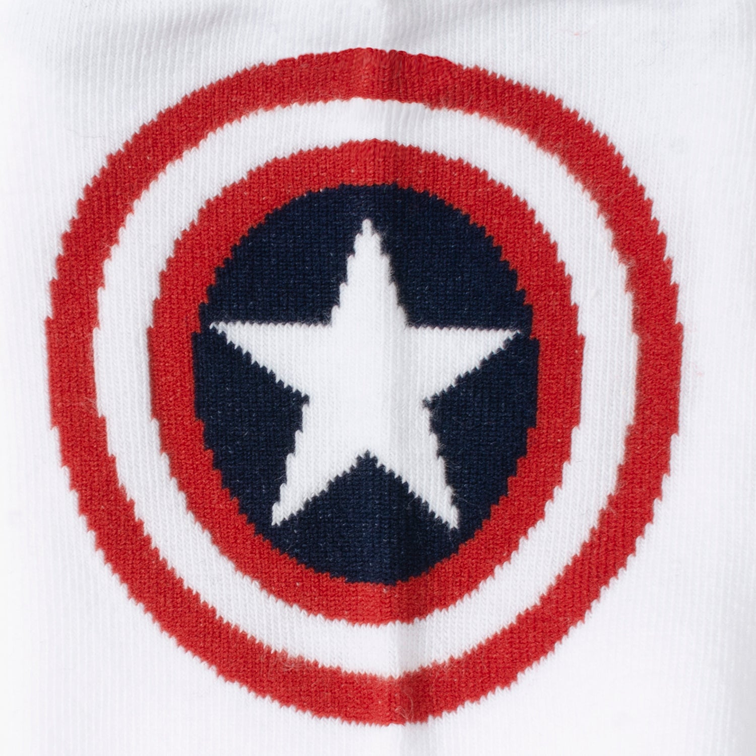  Cufflinks Captain America White Ankle Gift Set - Default Title - Bonton