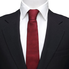 Deadpool Maroon Men's Tie