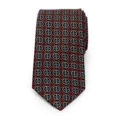 Deadpool Black Men's Tie