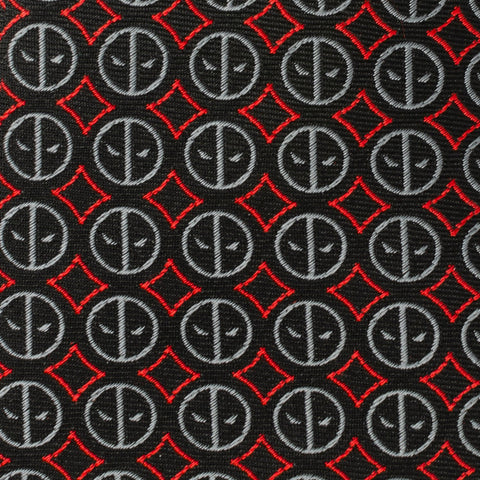 Deadpool Black Men's Tie