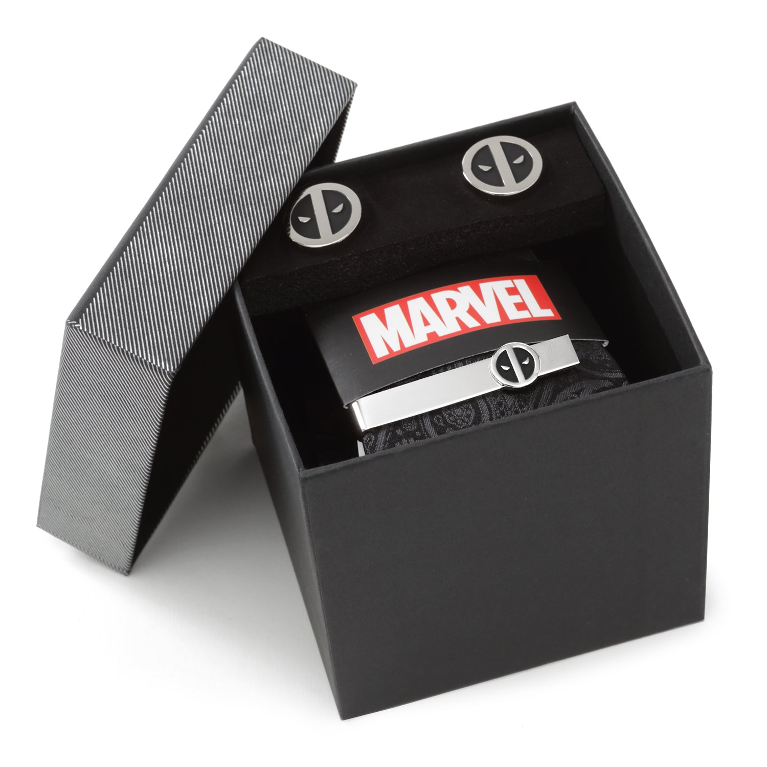  Cufflinks Deadpool 3 Piece Gift Set - Default Title - Bonton