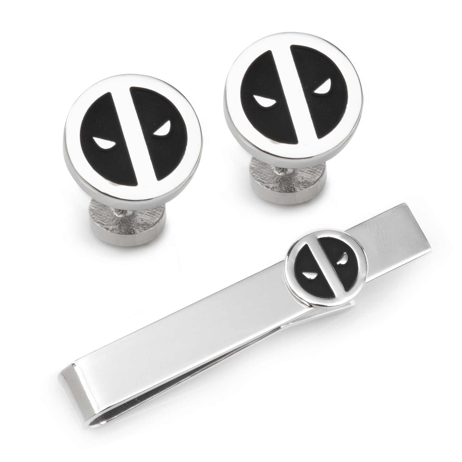  Cufflinks Deadpool Cufflinks and Tie Bar Gift Set - Default Title - Bonton