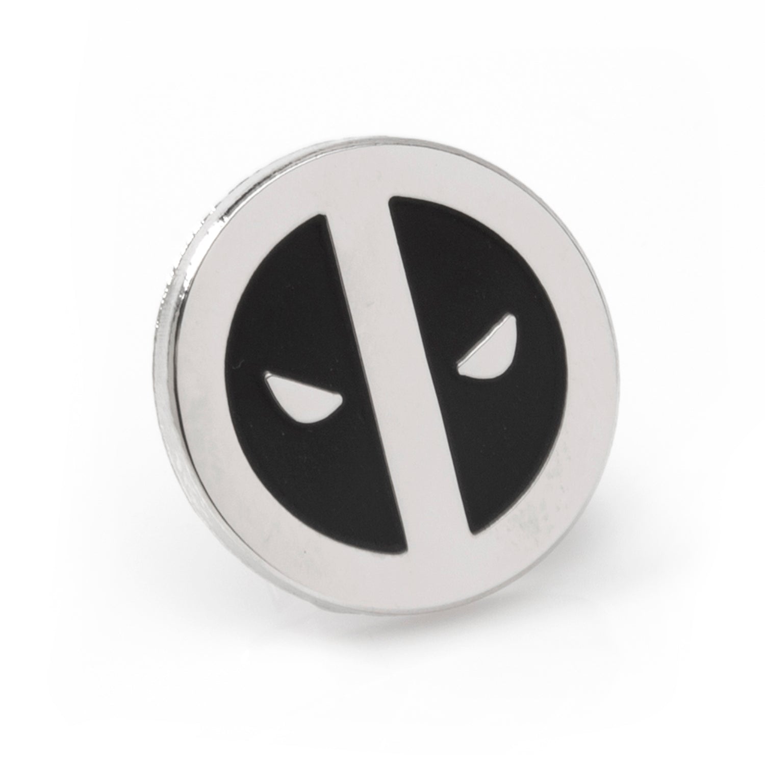  Cufflinks Deadpool Silver Mask Lapel Pin - Default Title - Bonton