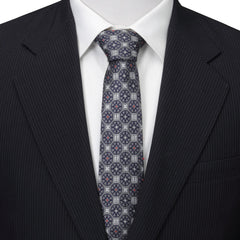 Deadpool Gray Men's Tie