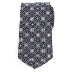 Deadpool Gray Men's Tie