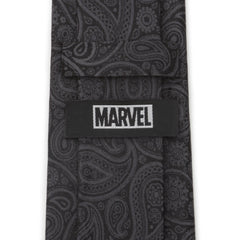 Deadpool Hidden Paisley Black Silk Men's Tie