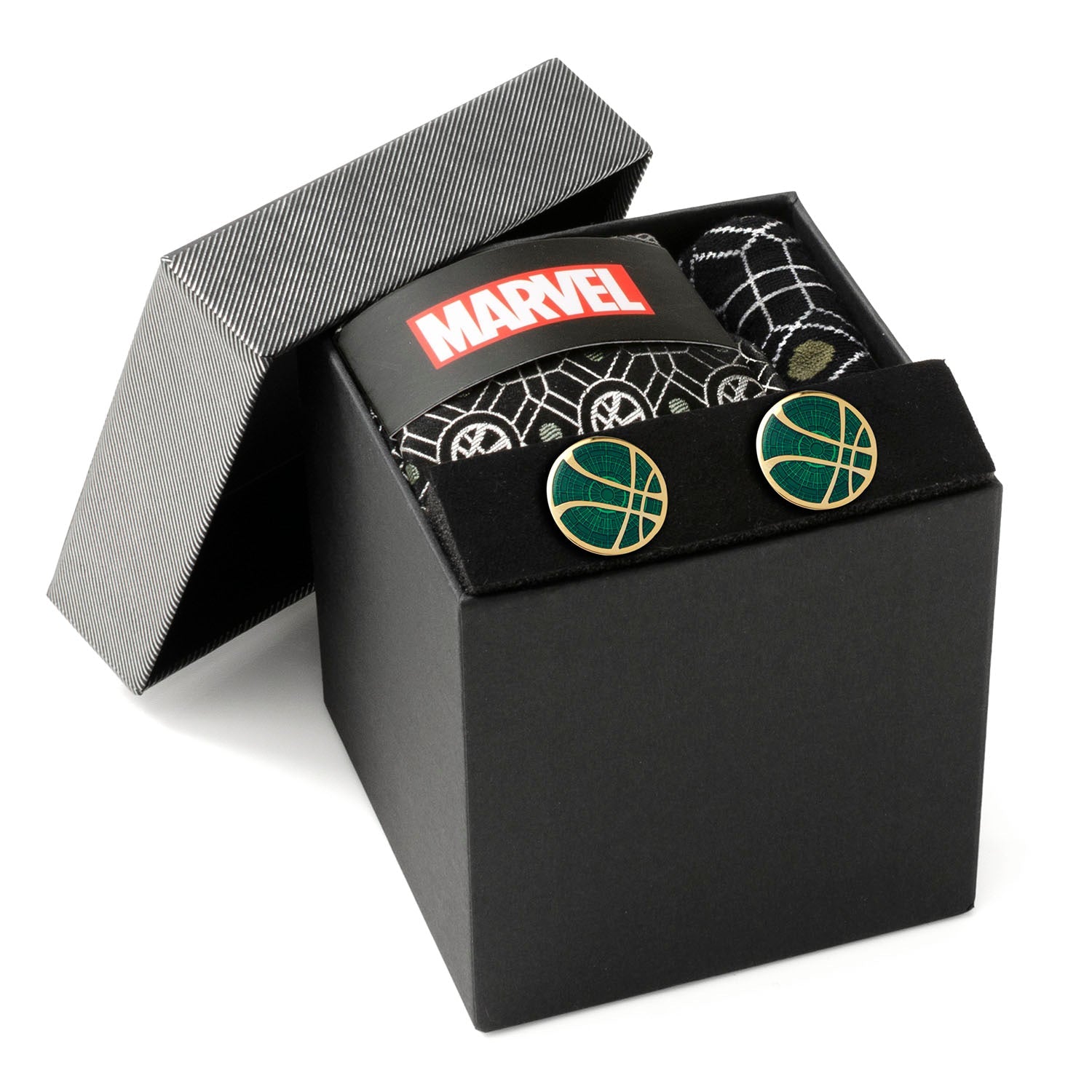  Cufflinks Doctor Strange Gift Set - Default Title - Bonton