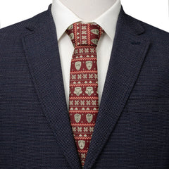 Guardians of the Galaxy Fair Isle Red Men's Tie