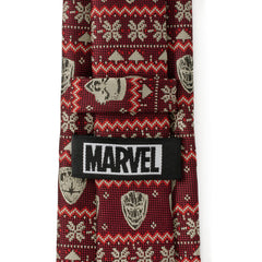 Guardians of the Galaxy Fair Isle Red Men's Tie