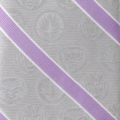 Guardians of the Galaxy Gray Stripe Tie