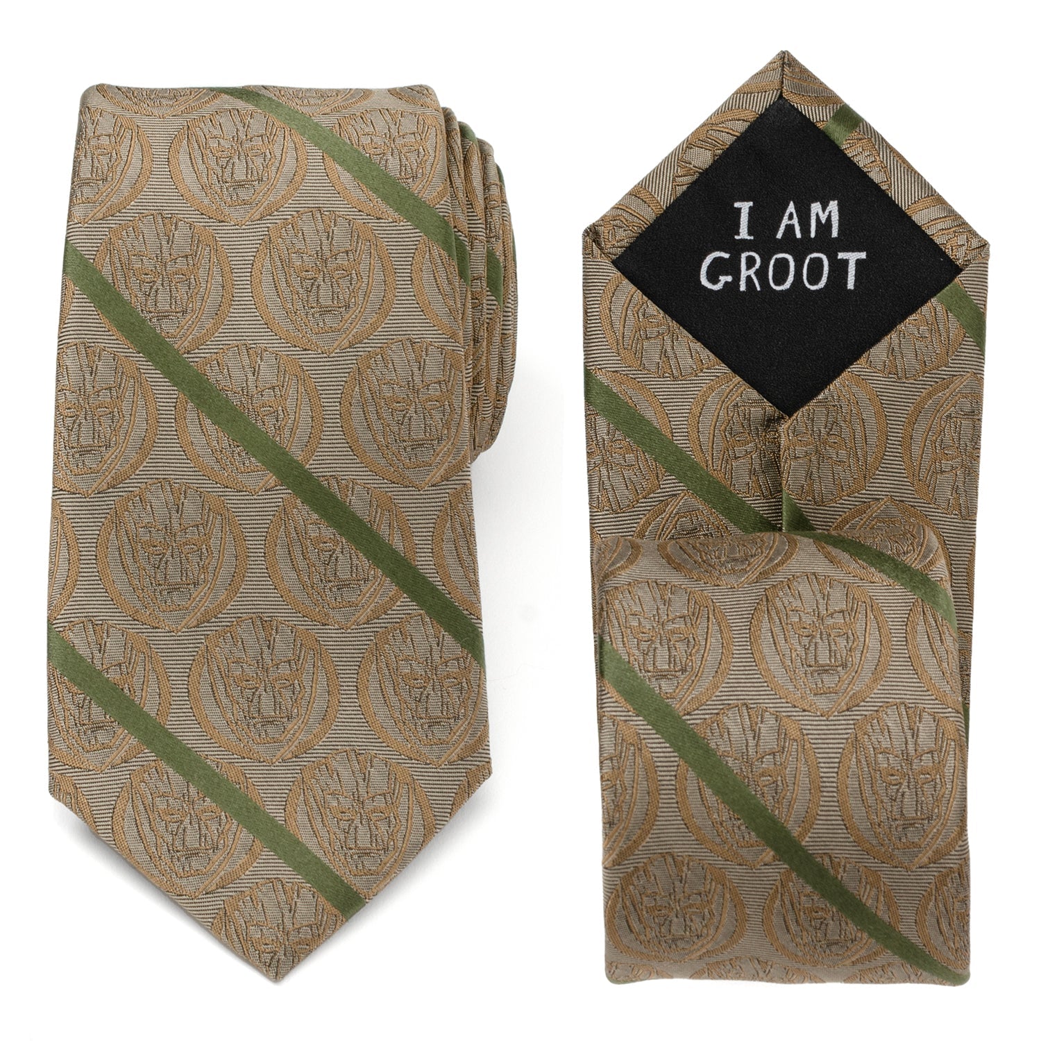  Cufflinks Groot Tie and Sock Gift Set - Default Title - Bonton