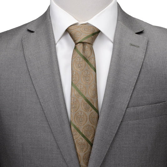 Groot Tan Striped Men's Tie