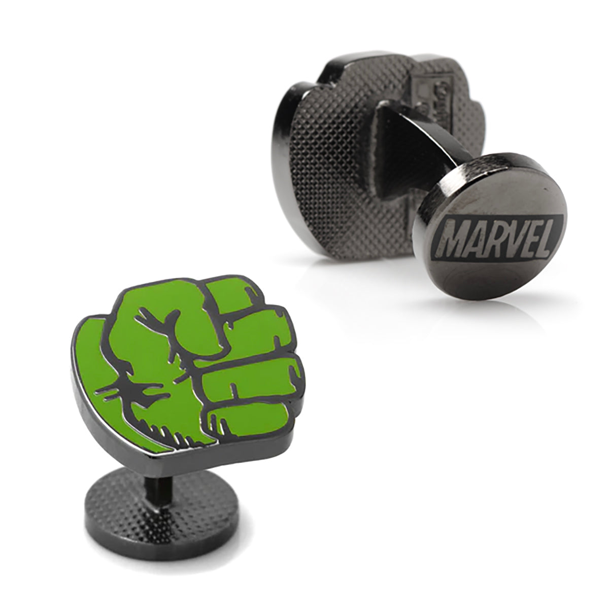  Cufflinks Hulk Comics Pair Cufflinks - Default Title - Bonton