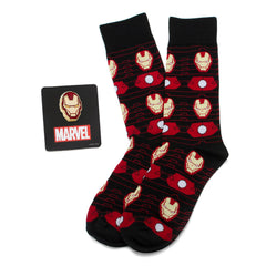 Iron Man Stripe Black Gift Set