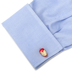 3D Iron Man Cufflinks