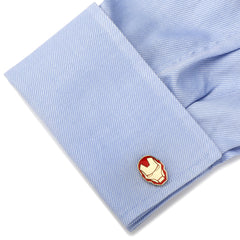 Iron Man Cufflinks and Tie Bar Gift Set