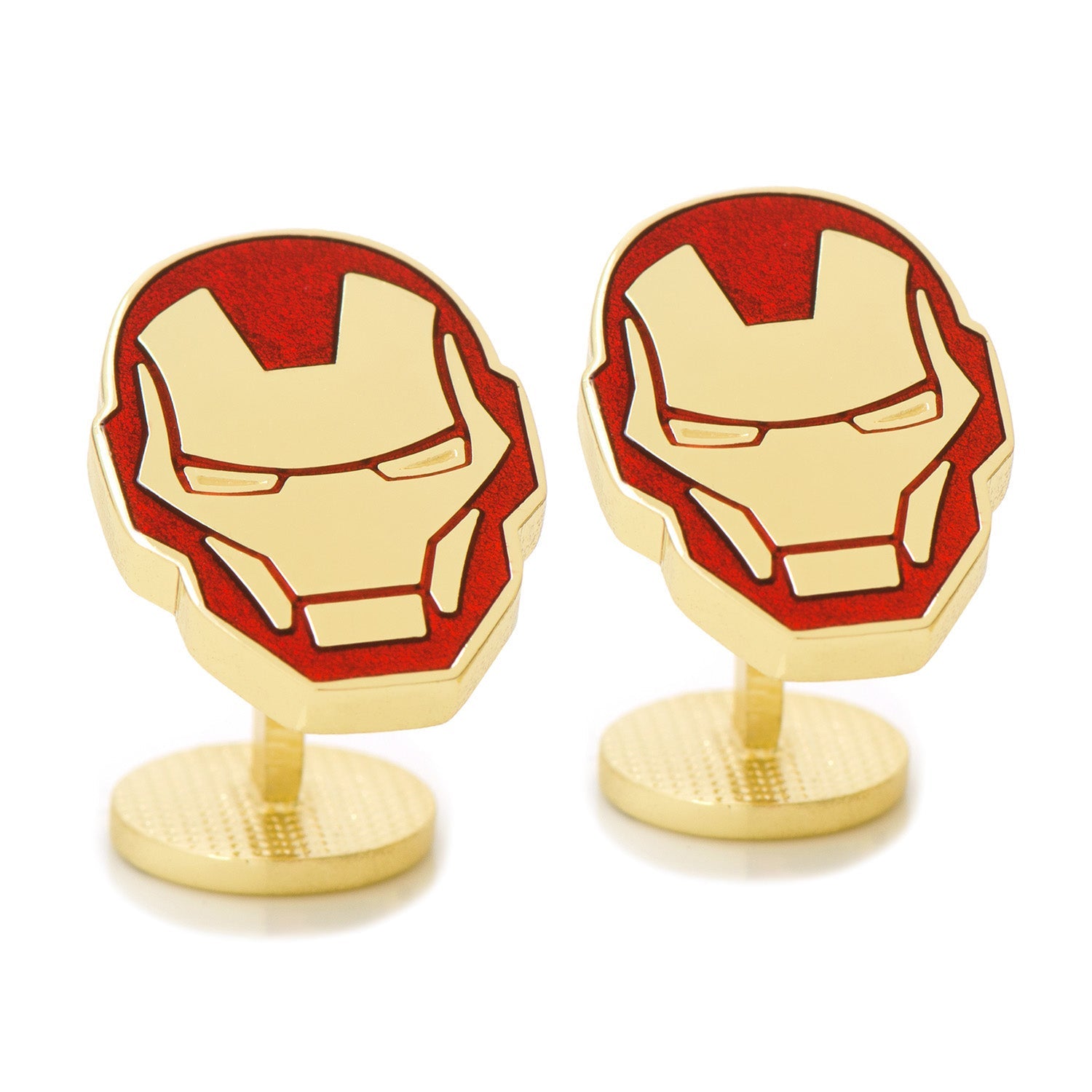  Cufflinks Iron Man Favorites Gift Set - Default Title - Bonton